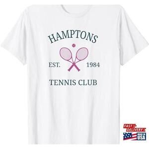 Hamptons Athletics California Tennis Club Racquet Prep Tshirt